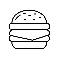 Lineart Icon burger