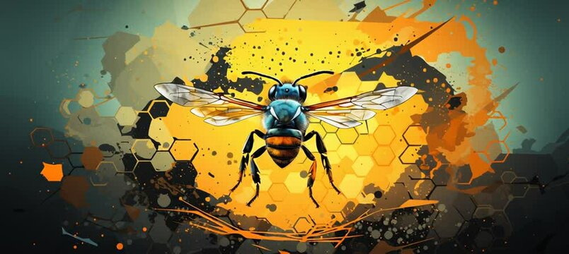 Hornet vector illustration