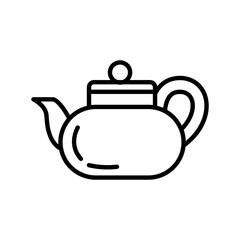 Lineart Icon tea pot