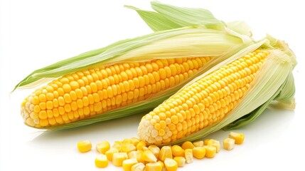 Fresh corn on the cob