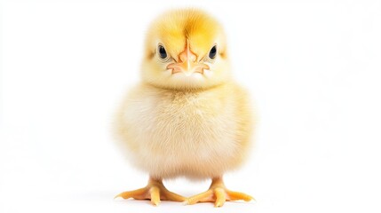 Obraz premium Cute yellow chick