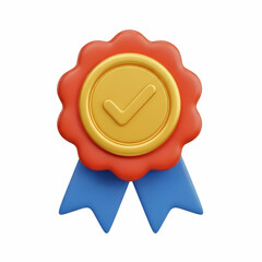 Certified Quality Badge Symbol of Trust and Excellence