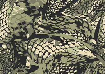 seamless camouflage pattern