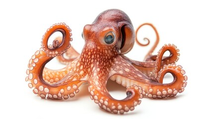Close-up of a small octopus