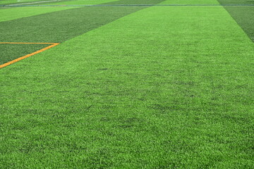 artificial green grass background for playground