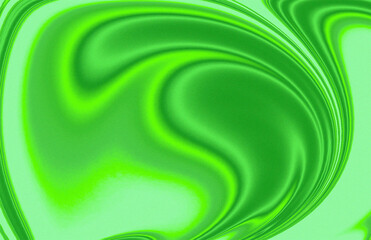 Bright green swirling patterns with noise texture background for modern, fluid, motion, wave, dynamic, creative, energetic, vivid design