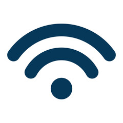 wifi symbol with bold and clear style, logo design inspirations