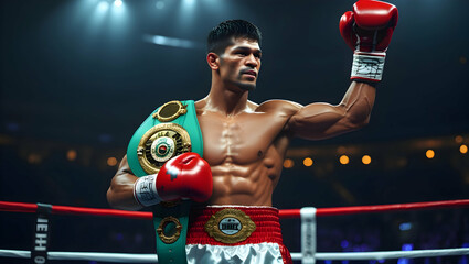 Triumph of the Champion A Victory Story in Boxing Achieving Greatness and Success