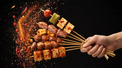 Chinese Grilled Skewers
