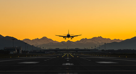 Fototapeta premium Travel Transportation Aviation Airplane Journey Airport Sky Light