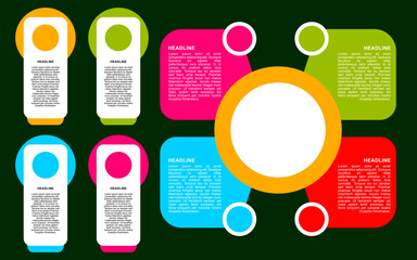 Infographic promote your business with this colorful headlineready infographic template.