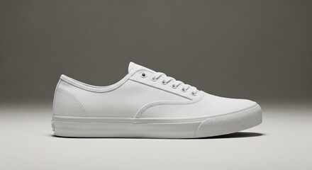 Stylish Minimalist White Sneakers Perfect for Casual Wear and Street Fashion Trends