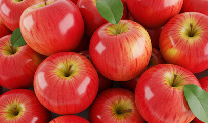 red and yellow apples
