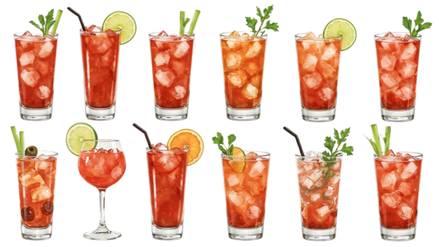 Refreshing Bloody Mary Cocktail Collection 12 Variations of the Classic Brunch Drink