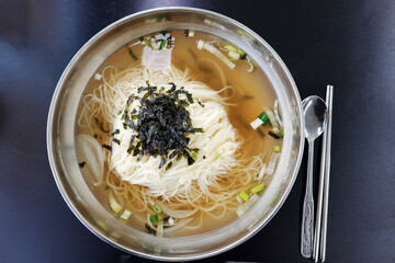 Korean Banquet Noodle Soup (Janchi Guksu)