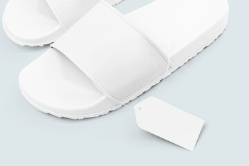 Png transparent sandals mockup summer footwear fashion