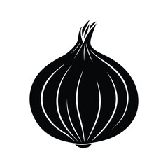 onion isolated on white