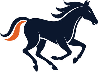 horse vector silhouette