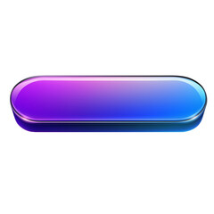 Glossy gradient button in purple and blue