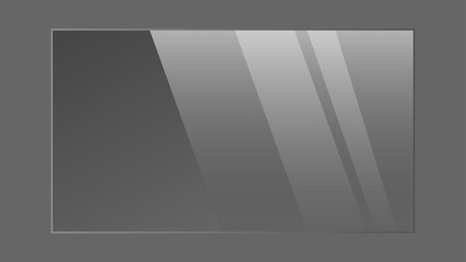 Obraz premium Screen glass panel: Glass display for showcasing designs and presentations.