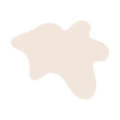 abstract blobs pastel brown for background