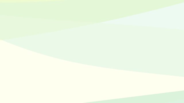 さわやかな緑色の波の背景動画