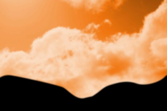 Fototapeta mountain against tranquil sky