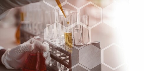 Scientist working in laboratory