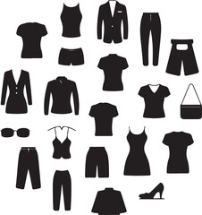 Fashion and Shopping Icons wthi