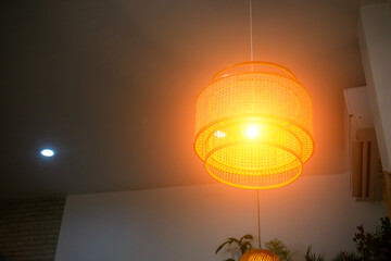 Elegant Rattan Pendant Light Fixture Design