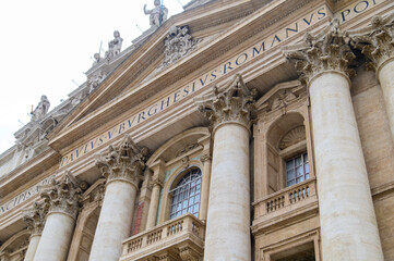 A beautiful view of St. Peter's Square in the Vatican
