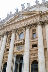 A beautiful view of St. Peter's Square in the Vatican