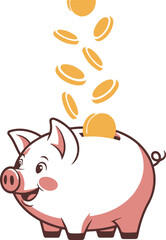 Obraz premium Flat Design Finance And Banking icons