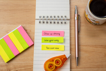 Morning Planning with Notes and Coffee_4