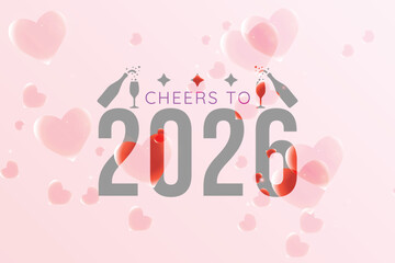 Cheers to 2026 Love is in the Air