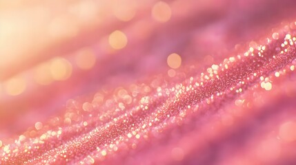 Pink, Glitter, Texture, Pink Glitter Texture with Bokeh Lights