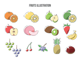 果物 イラスト セット