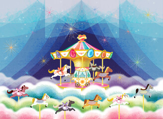 메리고라운드-회전목마