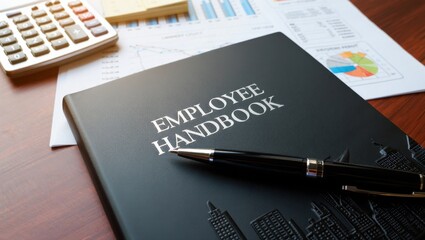 Comprehensive Employee Handbook with Statistics and Financial Documents, Essential for Workplace Guidelines and Policies