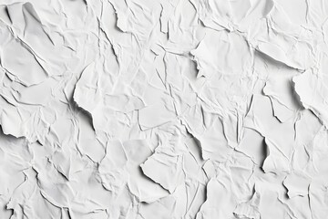 White, grainy textured background. Black and white vintage, grunge paper for design elements, backgrounds, overlays, or textures.
