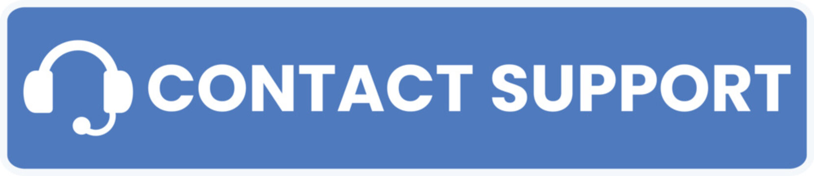 Blue Contact Support button