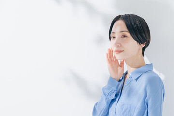 スキンケア　女性