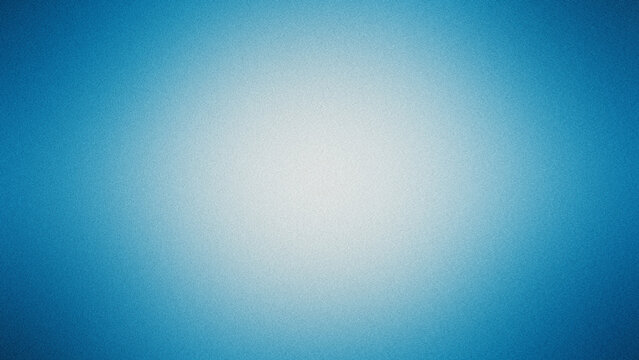 Bright blue grainy radial gradient background.