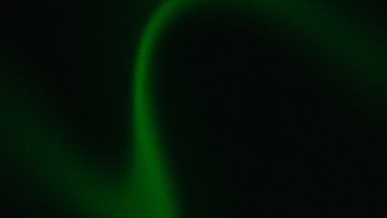 Dark green grainy gradient abstract background with soft glowing effect.