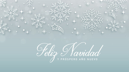 Merry Christmas and Happy New Year Greeting card or invitation template with golden Christmas text on background.