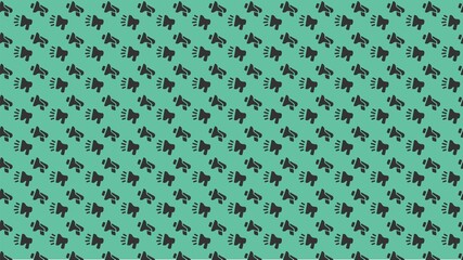 Fototapeta premium Vector seamless caution , danger, alarm pattern design