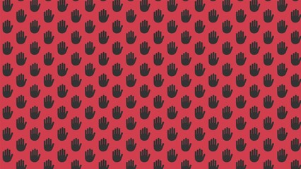 Vector seamless caution , danger, alarm pattern design