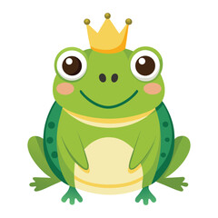Frog with a crown