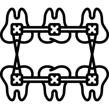 Orthodontic Bands Icon
