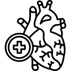 Congestive Heart Failure Icon